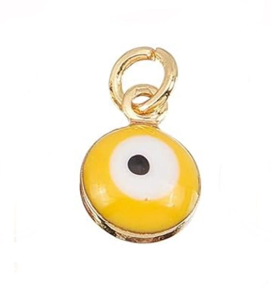 Enamel Evil Eye Charm