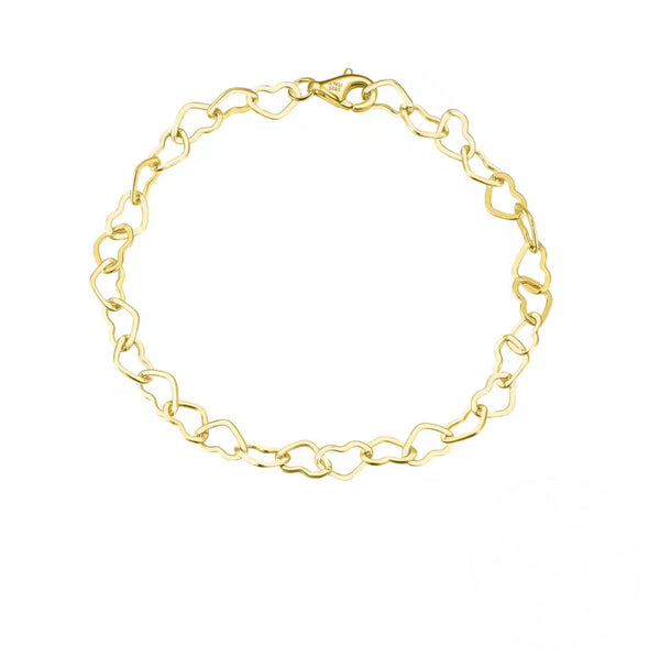 Heart Link Bracelet
