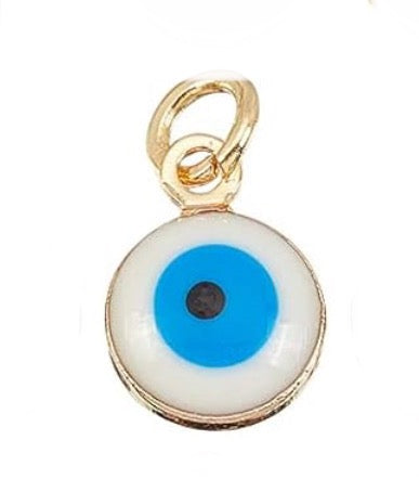 Enamel Evil Eye Charm