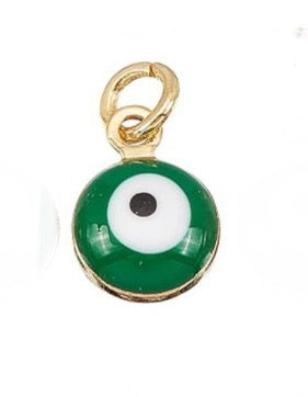 Enamel Evil Eye Charm