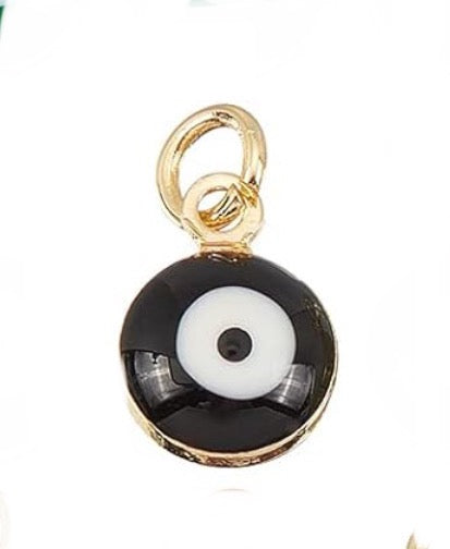 Enamel Evil Eye Charm