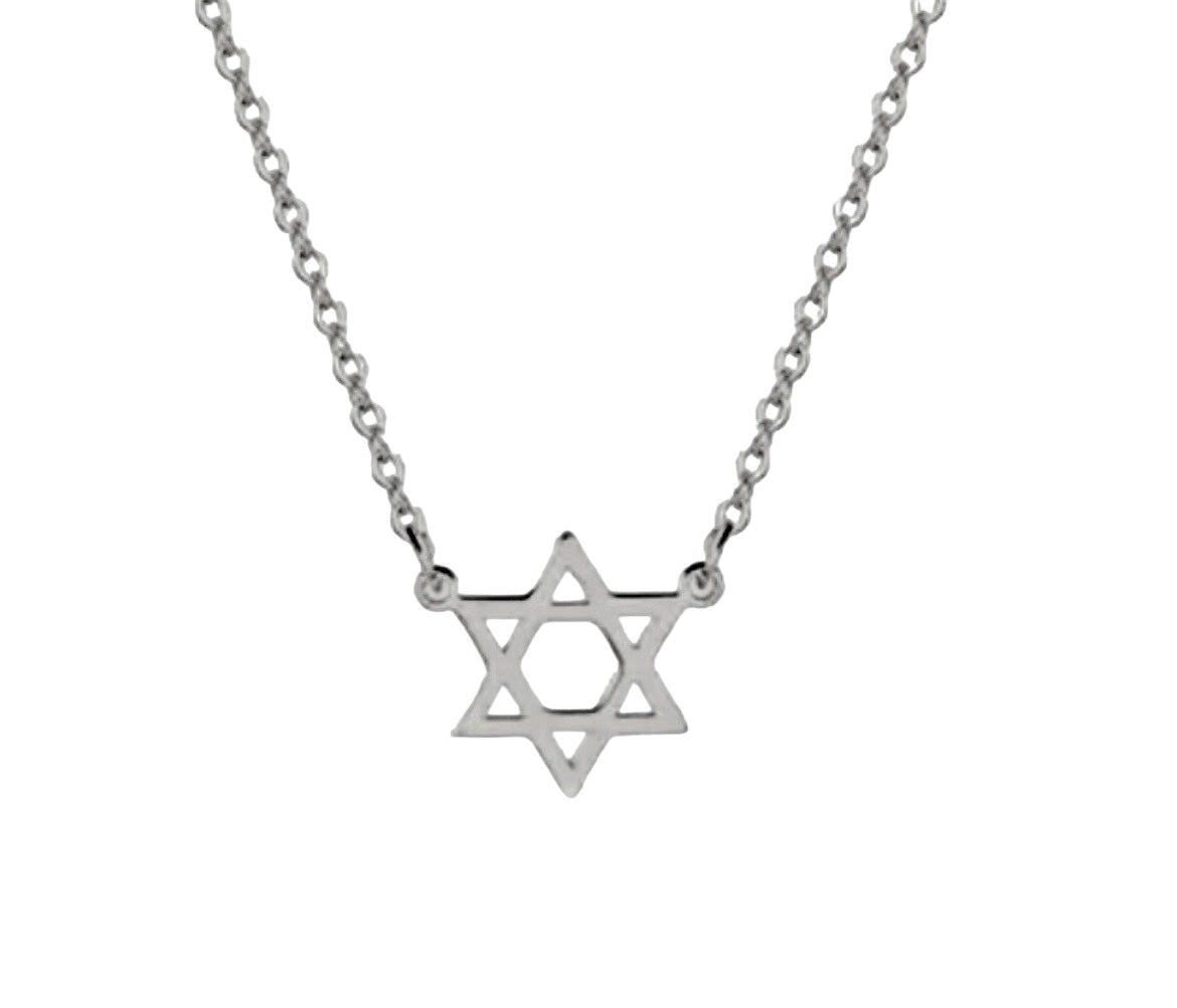 Star of David SS Necklace