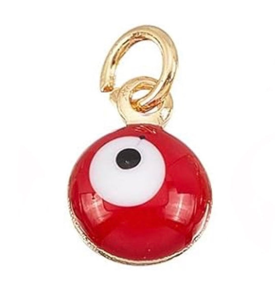 Enamel Evil Eye Charm