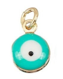 Enamel Evil Eye Charm