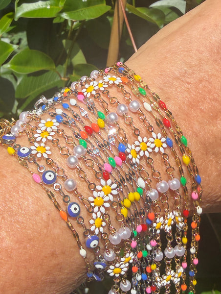 Fun Flower Bracelet