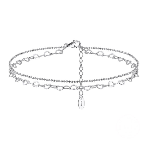 Heart Link Anklet