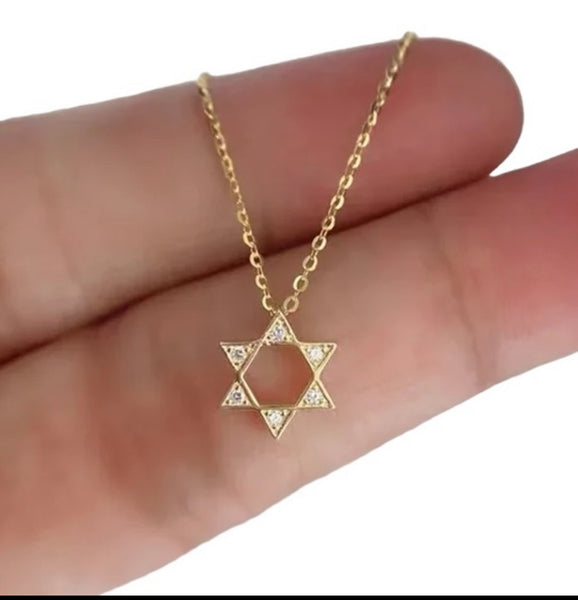 Star of David Pendant Necklace