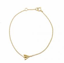 Paper Airplane Bracelet