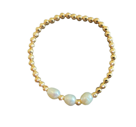 3 Pearl Bracelet