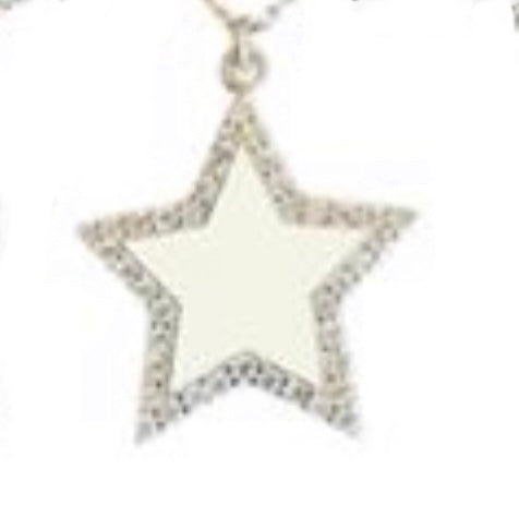 Enamel Star Necklace